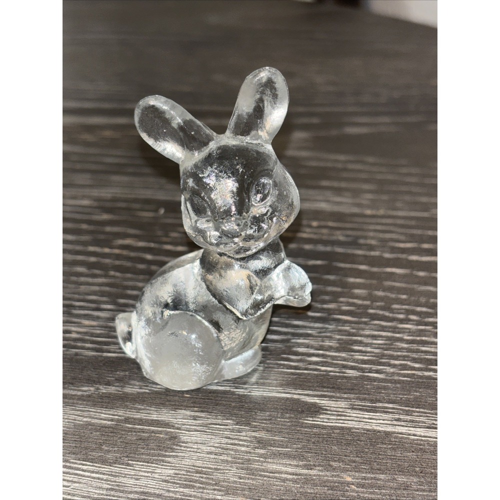 Vintage‎ 1979  Goebel Rabbit Bunny Glass Figurine